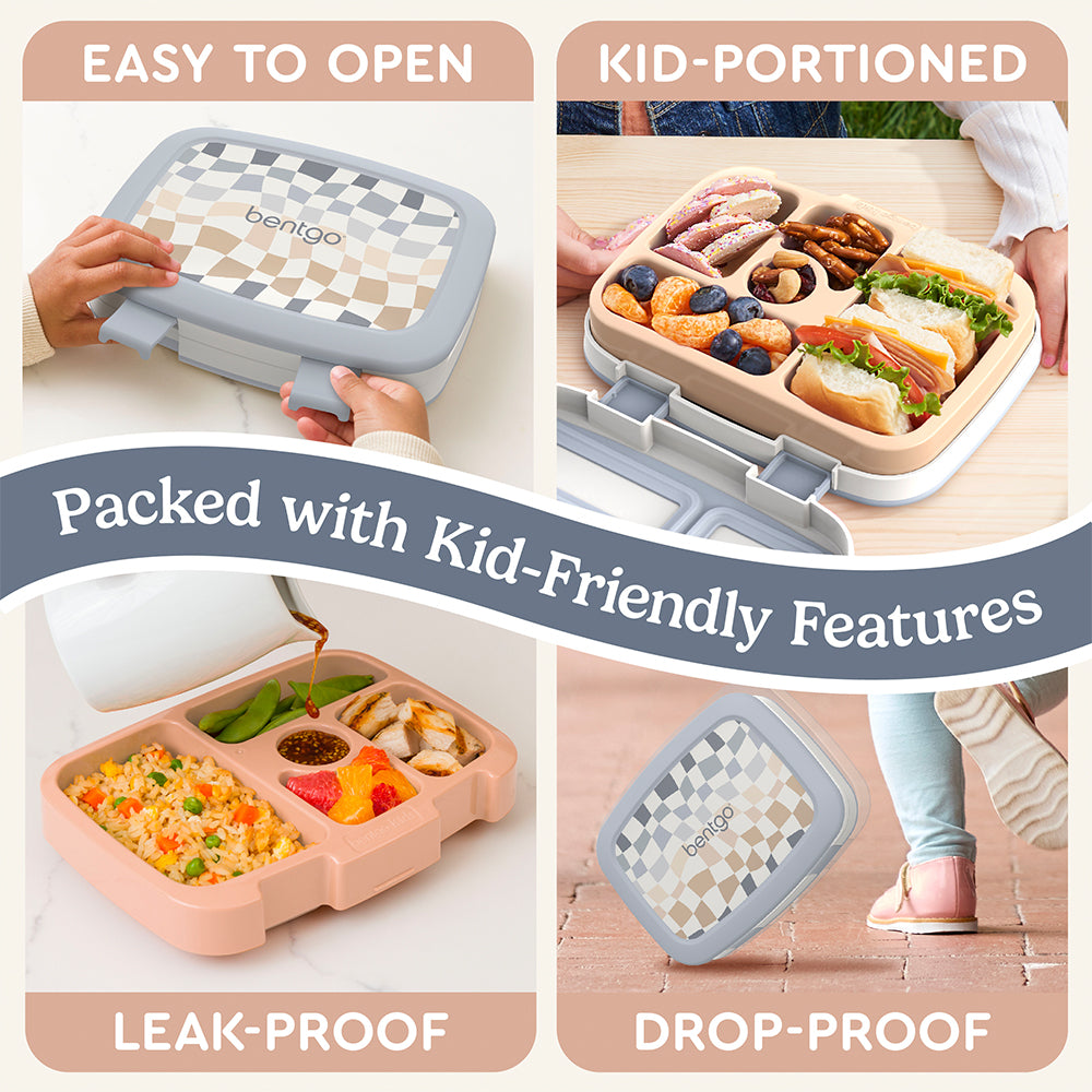 Bentgo Kids Whimsy & Wonder Prints Lunch Box - Image 4