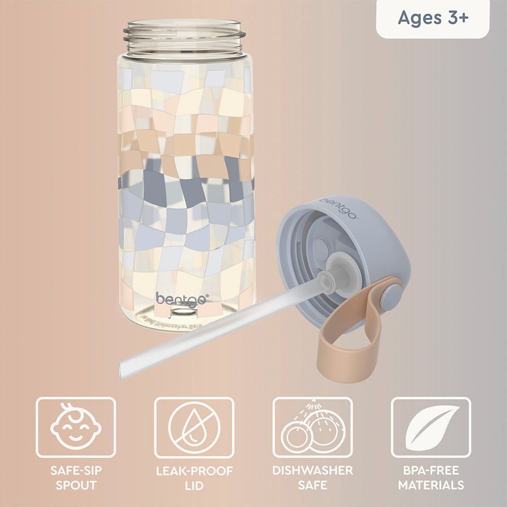 Bentgo Kids Whimsy & Wonder Prints Water Bottle - Image 5