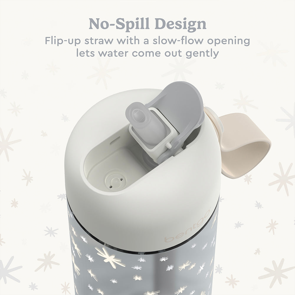 Bentgo Kids Whimsy & Wonder Prints Water Bottle - Image 28