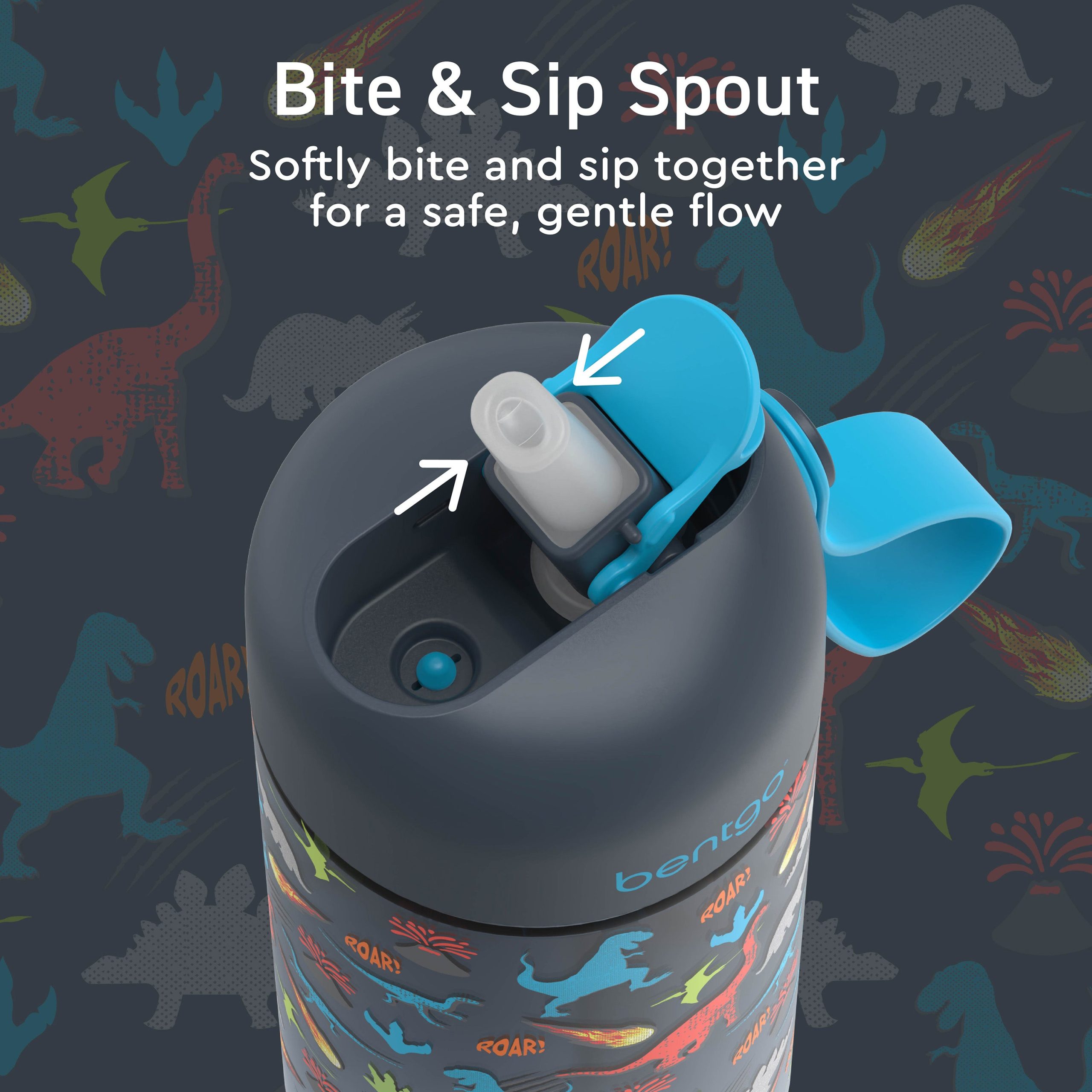 Bentgo Kids Prints Water Bottle (2-Pack) - Image 4