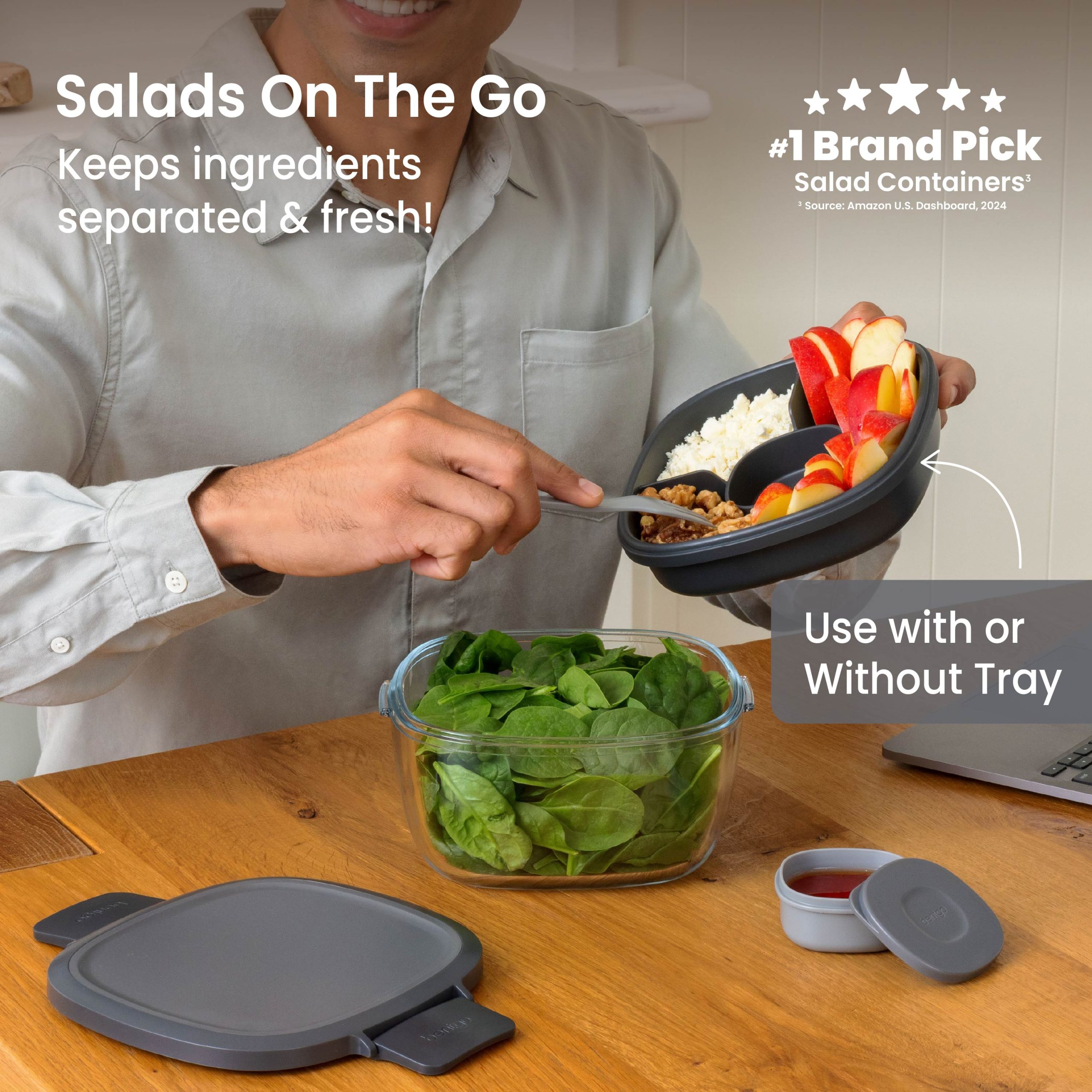 Bentgo Glass Salad Container - Image 30