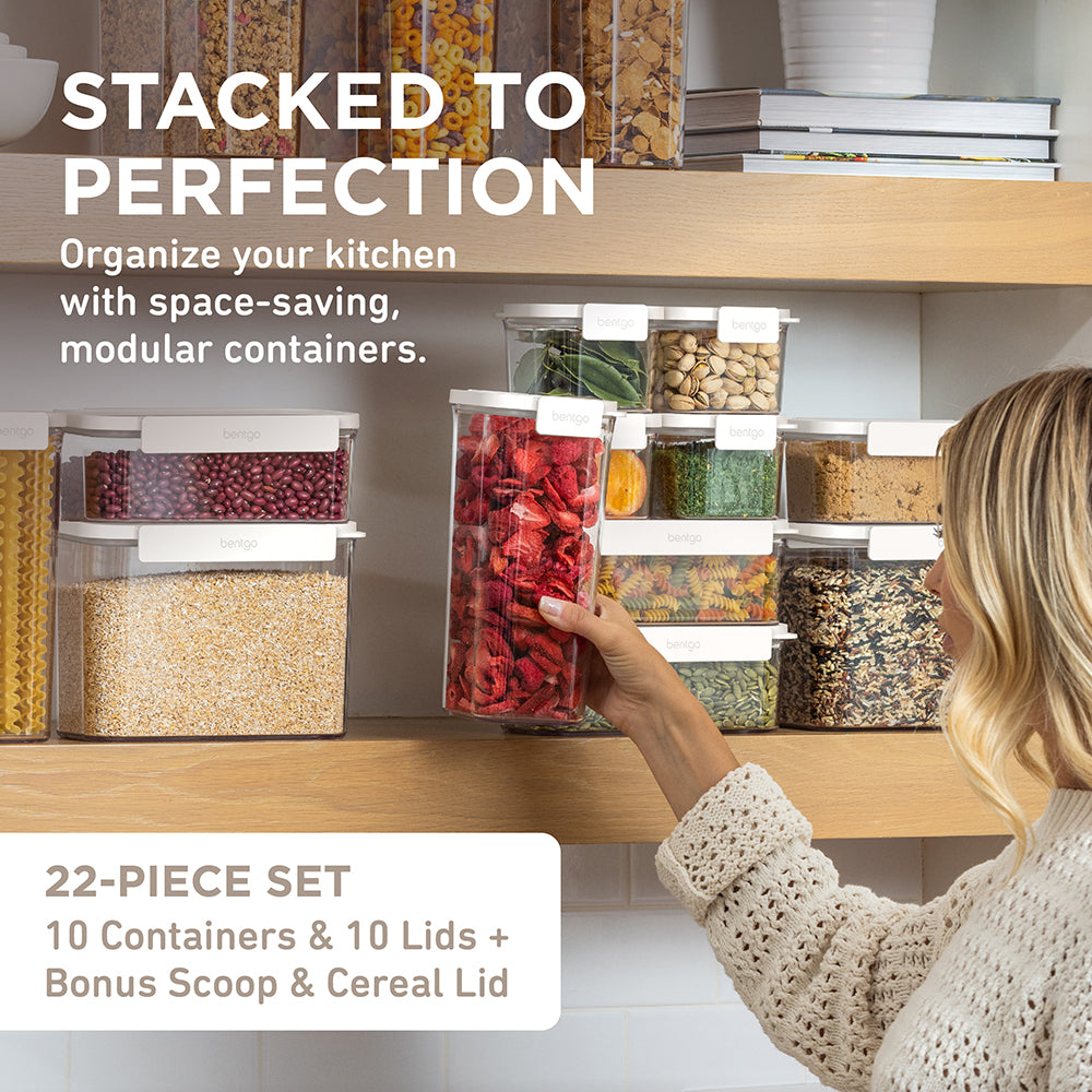 Bentgo Pantry Airtight Food Storage Containers (22-pcs) - Image 2