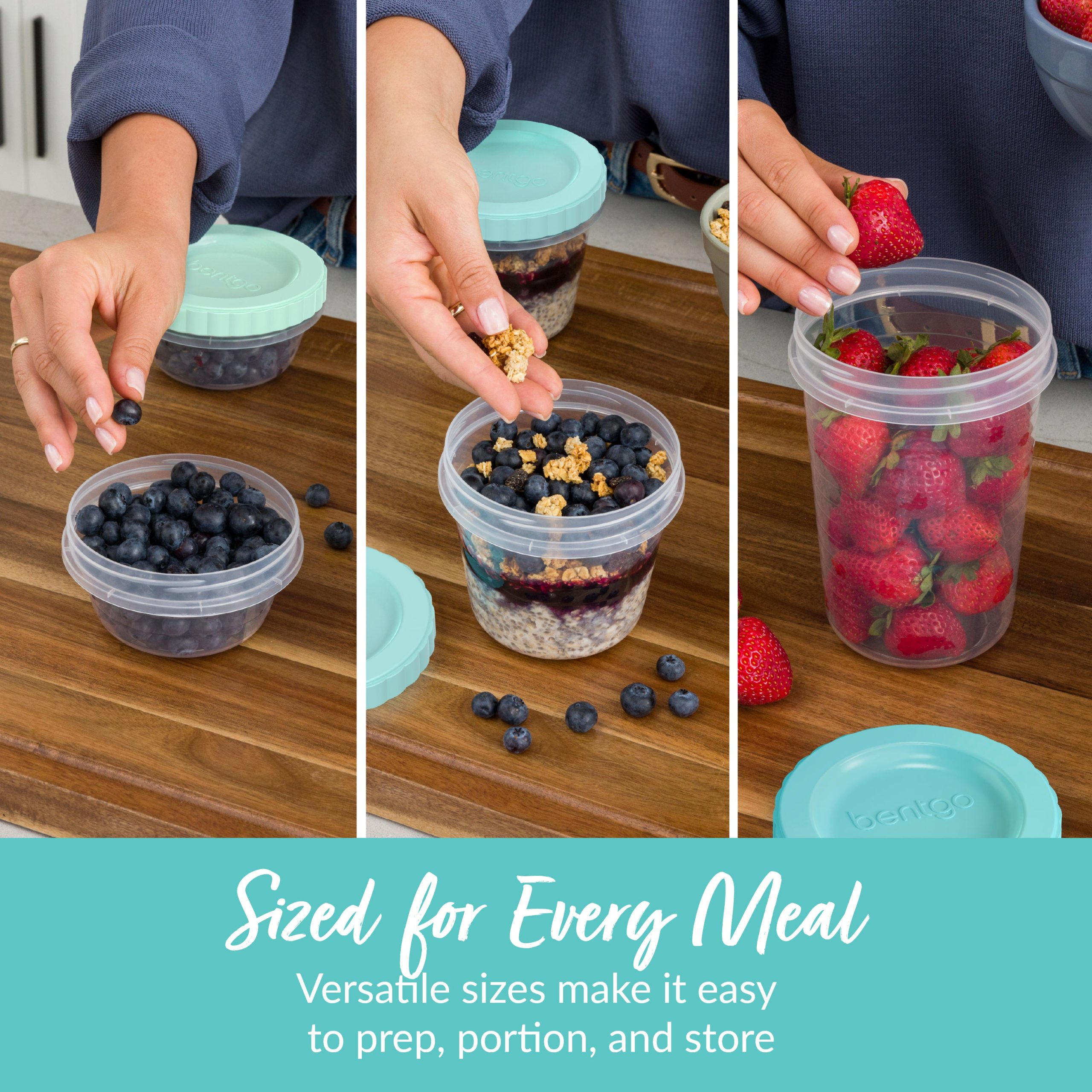 Bentgo Prep Twist-Top Containers (60-Piece) - Image 5