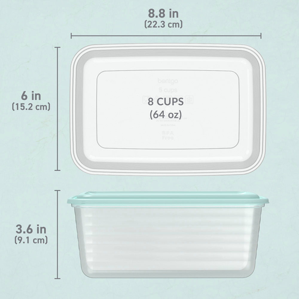 Bentgo Prep 8-Cup Deep-Dish Container (20-Piece Set) - Image 6
